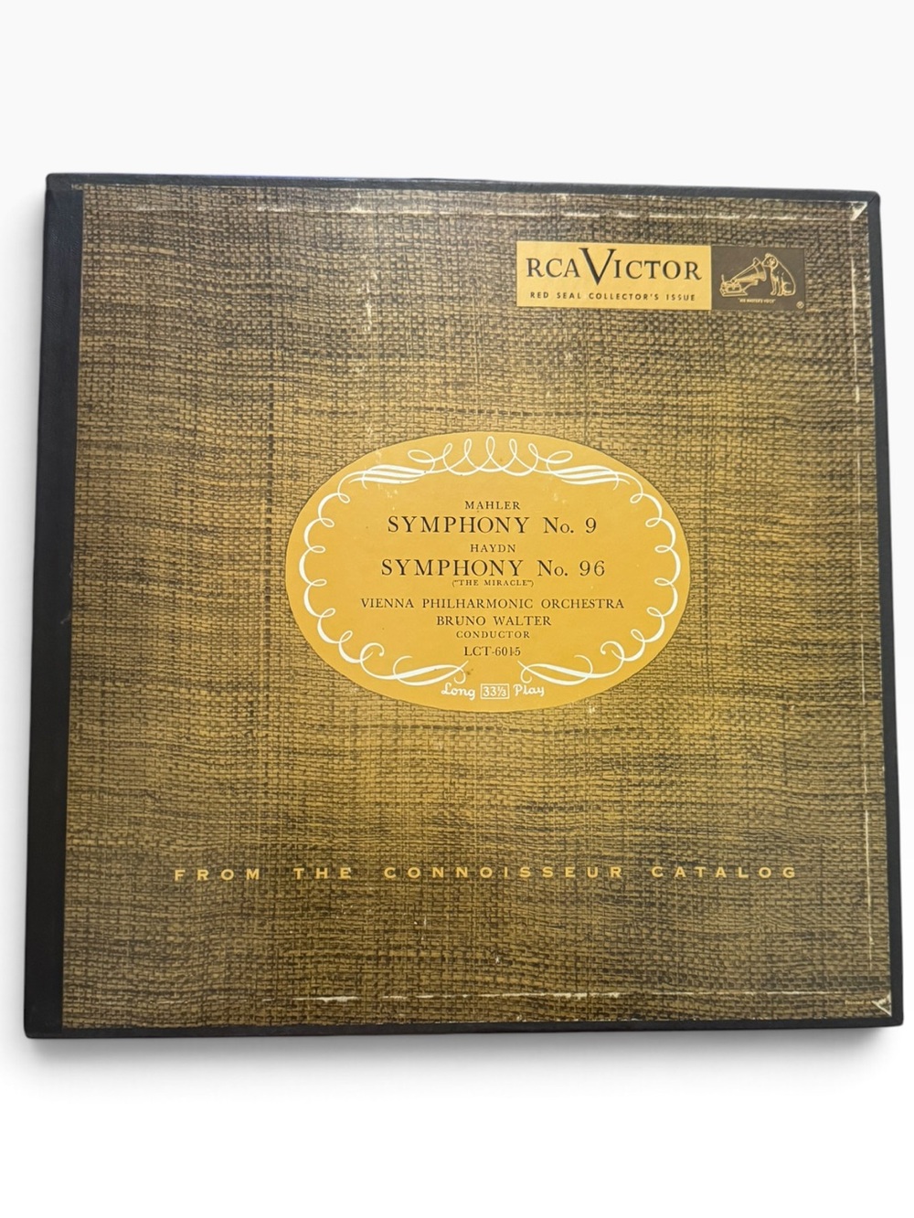 RCA Victor LCT-6015 Mahler Symphony No. 9 /Haydn Symphony No. 96 Bruno Walter 2